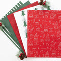 Christmas tissue paper set 120 sheets