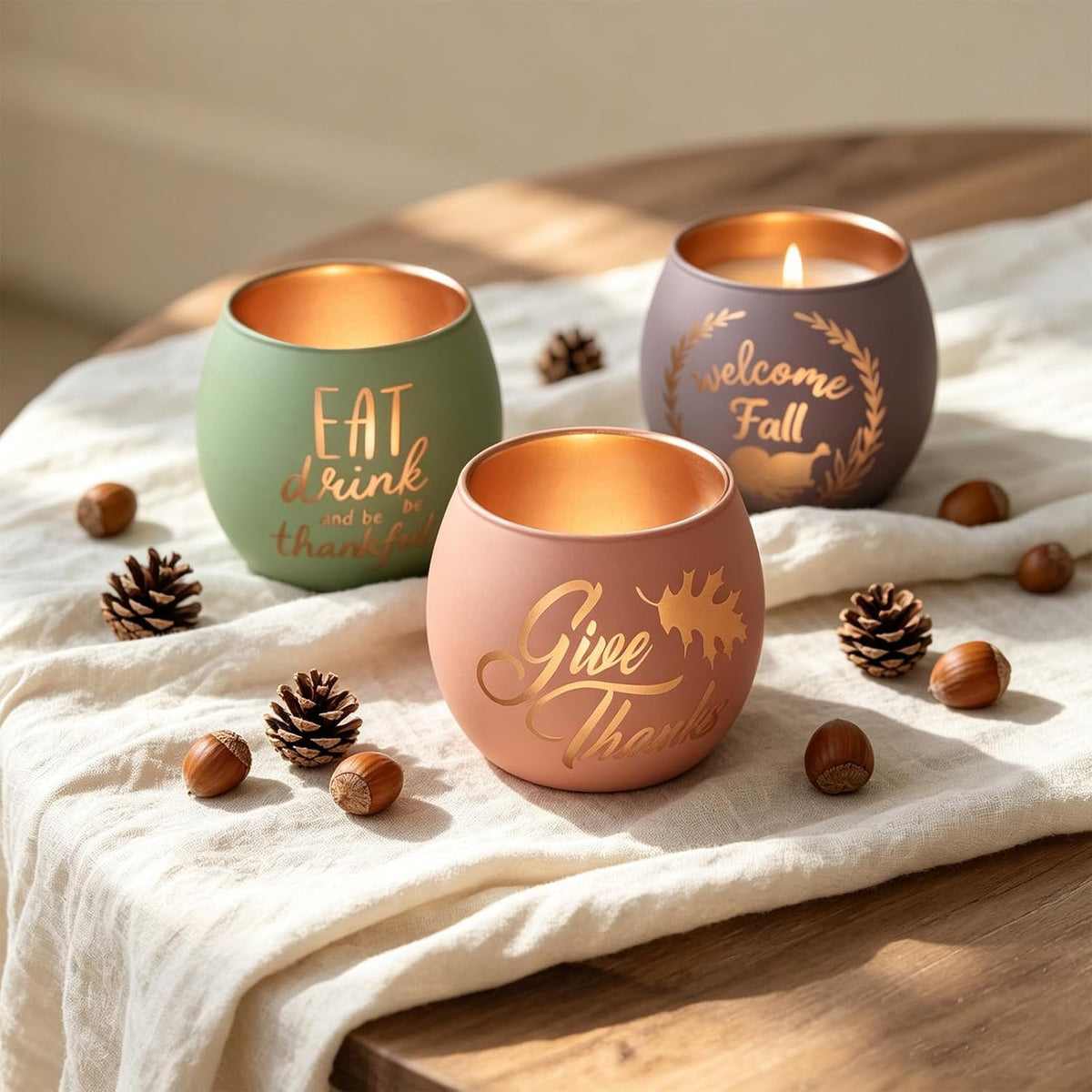 Votive candle holder 2.7 x 2.3 inch size view