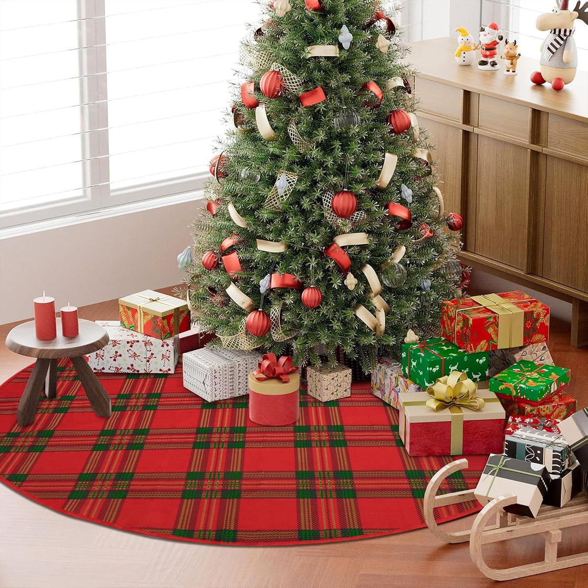 Christmas tree skirt size view 48 inches